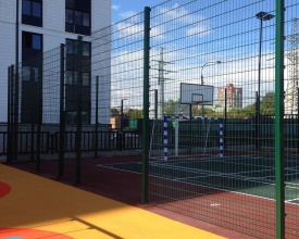 3D заборы для спортивной площадки 60 метров фото в Анапе