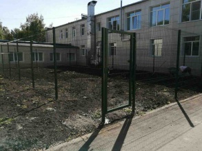 3D заборы для школы 15 метров фото в Анапе