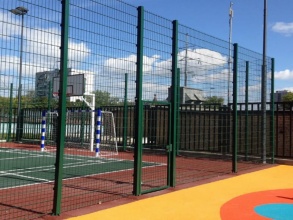 3D заборы для спортивной площадки 15 метров фото в Анапе