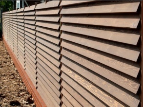 Деревянный забор елочка 12 метров фото в Анапе