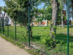 3D заборы для школы 90 метров фото в Анапе